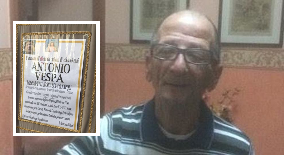 Addio ad un simbolo di Napoli: è morto "Zi Tonino", l'ultimo sciuscià della città