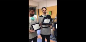 Tony Colombo e la solidarietà al'ospedale Pausilipon