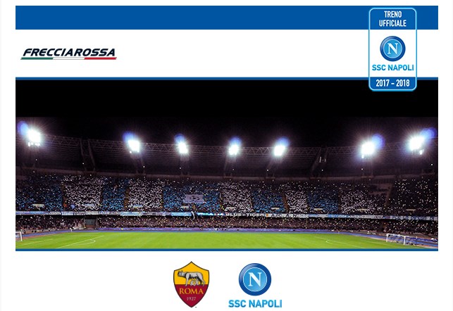 Roma-Napoli, Trenitalia lancia l'offerta per i tifosi azzurri a cui è vietato andare in trasferta