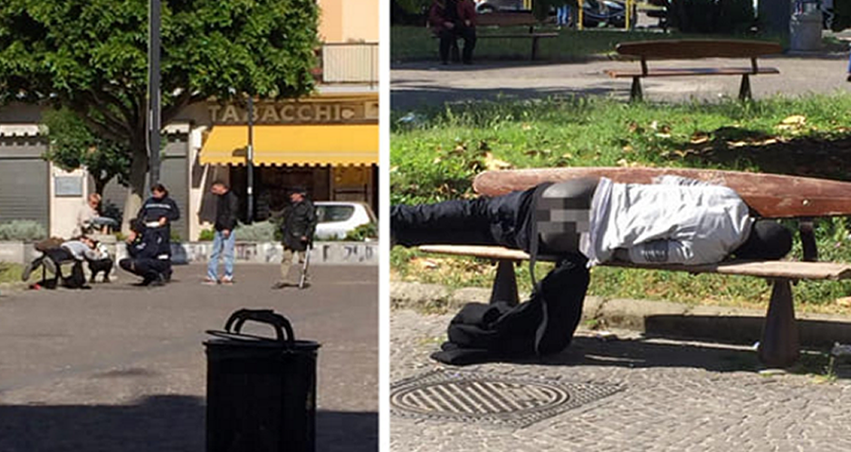 Uomo nudo in piazza a Fuorigrotta: la reazione degli abitanti