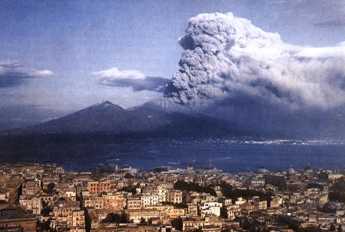 uomo si perde sul vesuvio