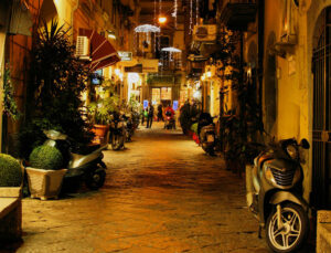 via bausan locali notturni