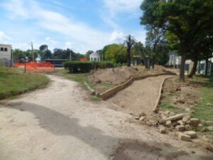 degrado villa comunale