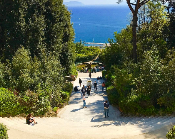 Villa Floridiana, apre un parco giochi per bambini nel cuore della città