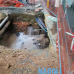 Sprofonda strada in via Pigna