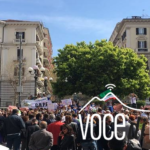 Vomero: basta alla chiusura dello Stadio Collana, la protesta [FOTO]