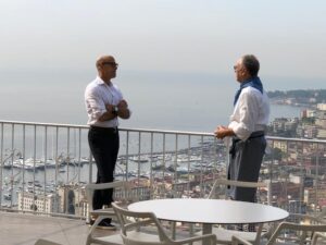 La star di Hollywood sceglie Napoli e incontra il Maestro Pizzaiolo Enzo Coccia de La Notizia