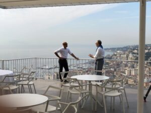 La star di Hollywood sceglie Napoli e incontra il Maestro Pizzaiolo Enzo Coccia de La Notizia