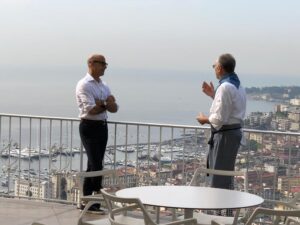 La star di Hollywood sceglie Napoli e incontra il Maestro Pizzaiolo Enzo Coccia de La Notizia