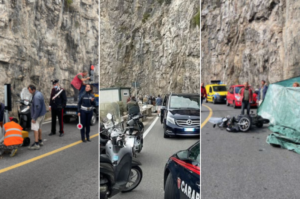 17enne morta a causa di un incidente in costiera