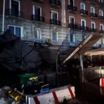 Lungomare di Napoli dopo il temporale