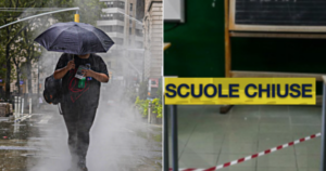 Allerta meteo e scuole chiuse