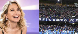 Barbara D'Urso e il Napoli