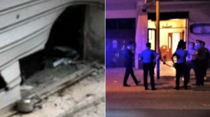 Bomba esplode davanti a un centro estetico