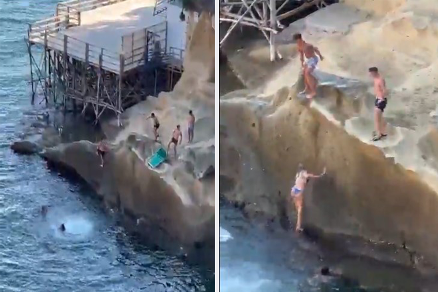 Bravata adolescenti Marechiaro