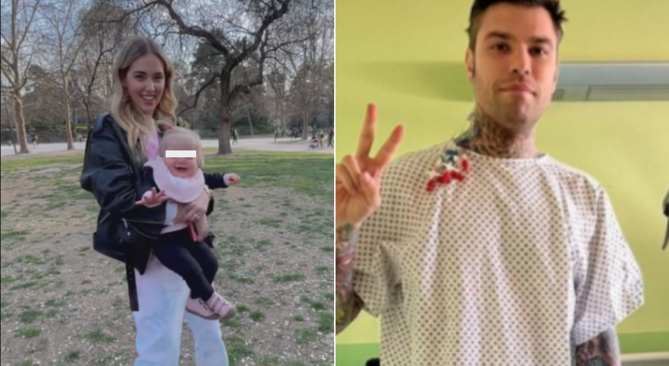 Chiara Ferragni lascia l'ospedale