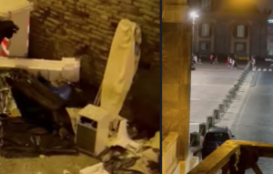 Colonie di topi invadono piazza del Plebiscito