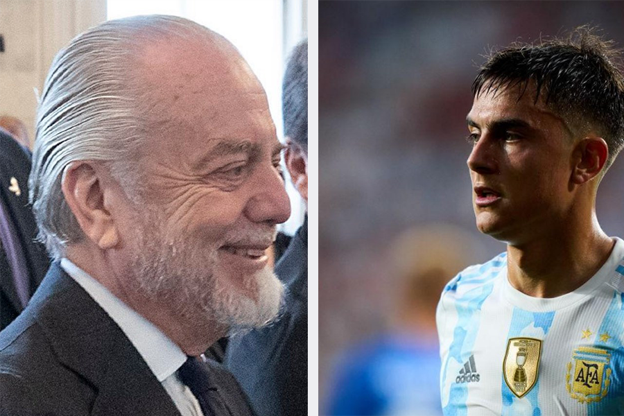 De Laurentiis e Dybala