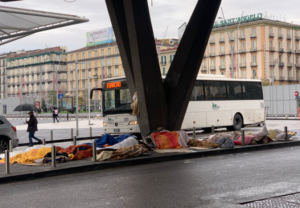 Degrado piazza Garibaldi