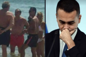 Di Maio al mare con Emiliano e Boccia