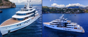 Di chi è il mega yacht Artefact a largo di Ischia