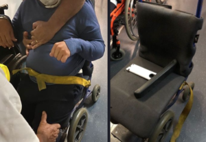 Disabile napoletano trattato male e con violenza a Capodichino