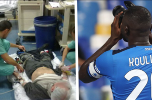 Esulta per il gol del Napoli ed ha un infarto