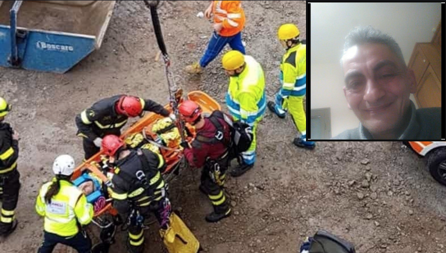È morto Ciro Cioffi. La vittima del sinistro sul lavoro no ce l'ha fatta ed ha perso la vita dopo diversi giorni di ricovero