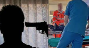 Il video è subito diventato virale, una delle persone coinvolte 'rifugiata' in auto con i piedi fuori dal finestrino