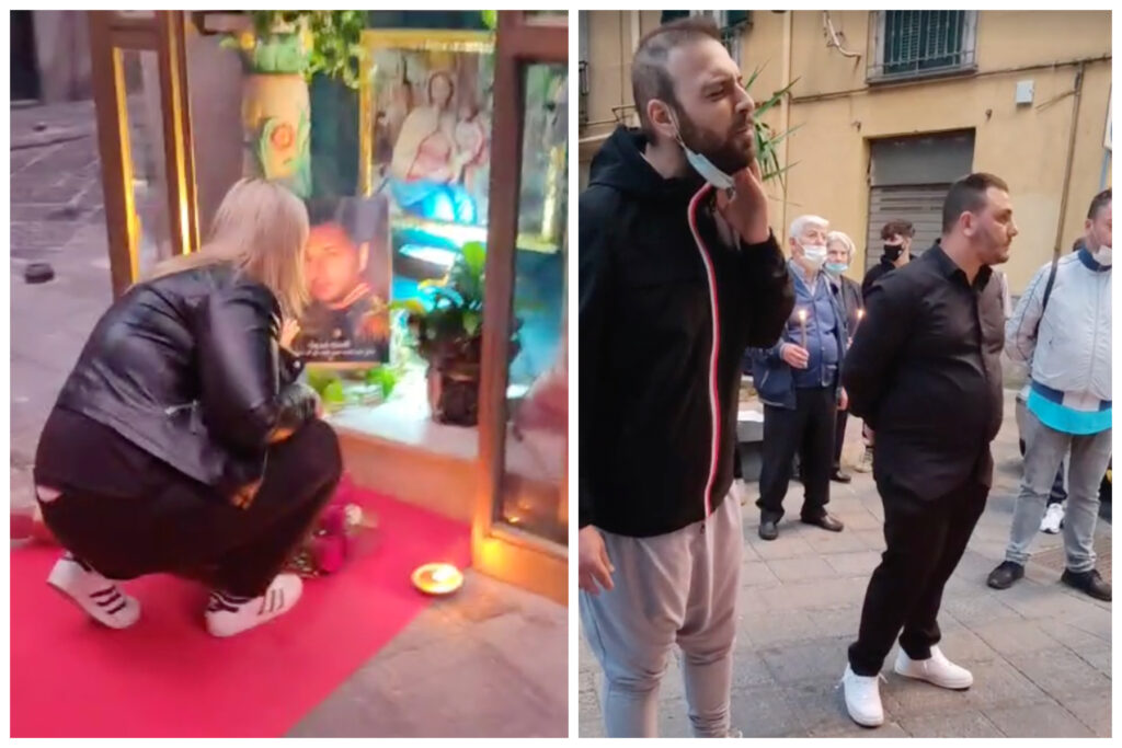 Cerimonia commemorativa per Lino Apicella, la commozione della moglie: "Grazie a tutti"