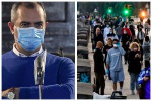 Campania zona rossa, arrivano le parole del sindaco de Magistris: "Mi auguro sia per un periodo limitato"