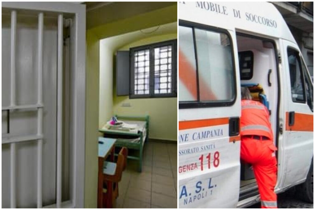 Aggressione a Poggioreale, detenuto insulta e aggredisce il personale del 118