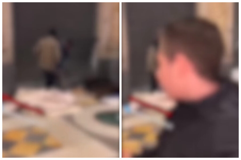 Rissa nella Galleria Umberto a Napoli, uomo sviene dopo un pugno tra le risate dei presenti