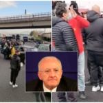 Autostrada A1 bloccata per la protesta dei mercatali