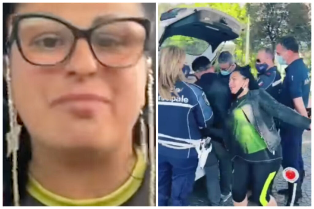 Fermata senza mascherina balla davanti ai vigili, la storia della donna di TikTok