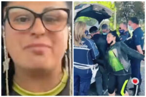 Fermata senza mascherina balla davanti ai vigili, la storia della donna di TikTok