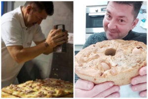 Bel gesto di solidarietà di Enrico Porzio: casatielli "popolari" per aiutare i più bisognosi