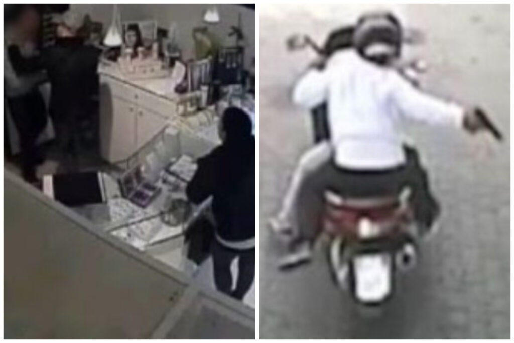 Dugenta, rapina con spari in una gioielleria: malviventi in fuga con il bottino