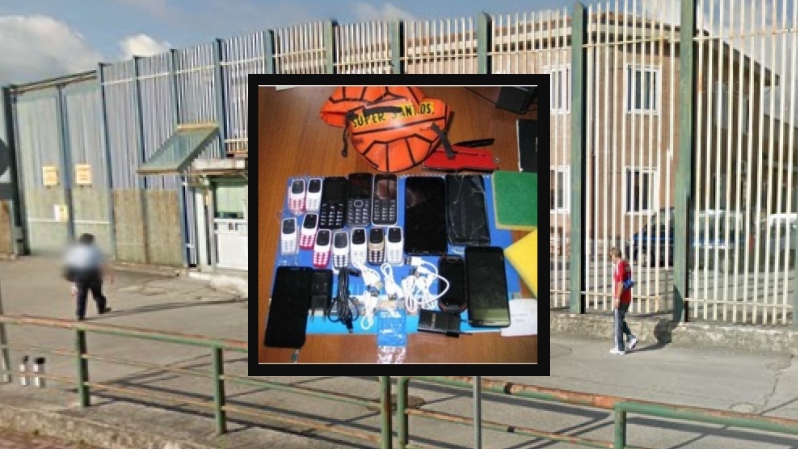 Il Super Santos 'ripieno', la palla calciata nel carcere: dentro la 'sorpresa'