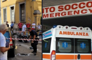 Incidente a Napoli in via Imbriani