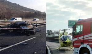 Incidente mortale in autostrada