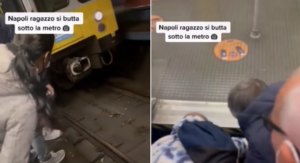 Investito dal treno della metro