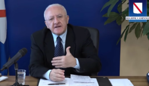 L'ordinanza di De Luca