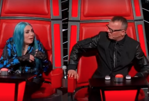 Loredana Bertè e Gigi D'Alessio a The Voice