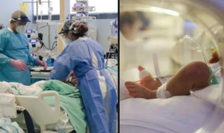 Madre e neonati non vaccinati gravi per covid al Policlinico di Napoli
