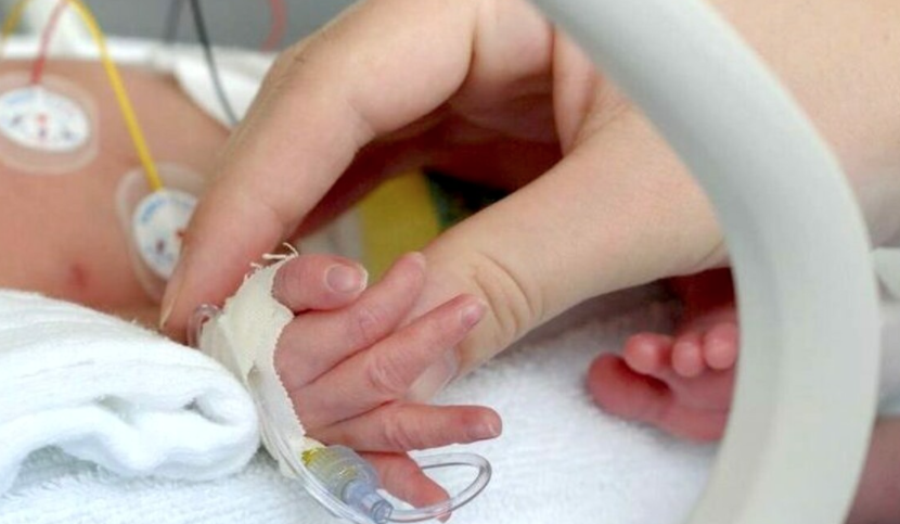 Neonato ricoverato al Santobono