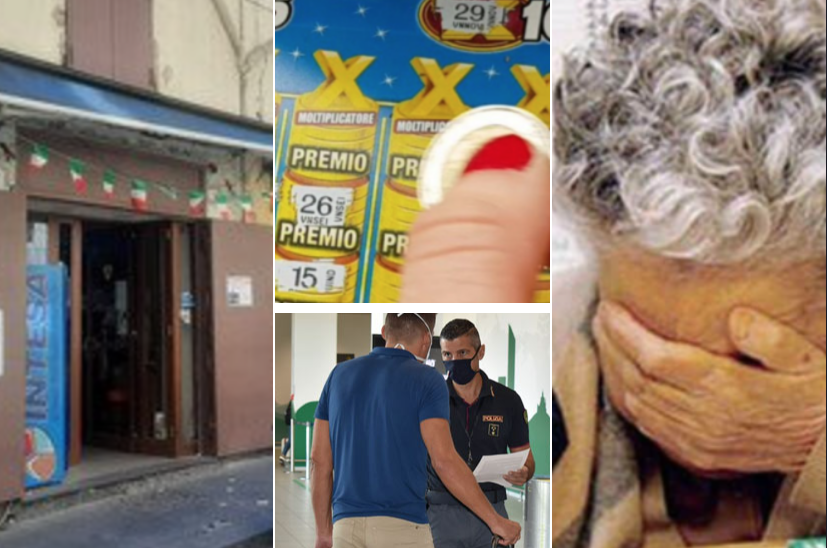 Parla il tabaccaio che ha rubato il gratta e vinci