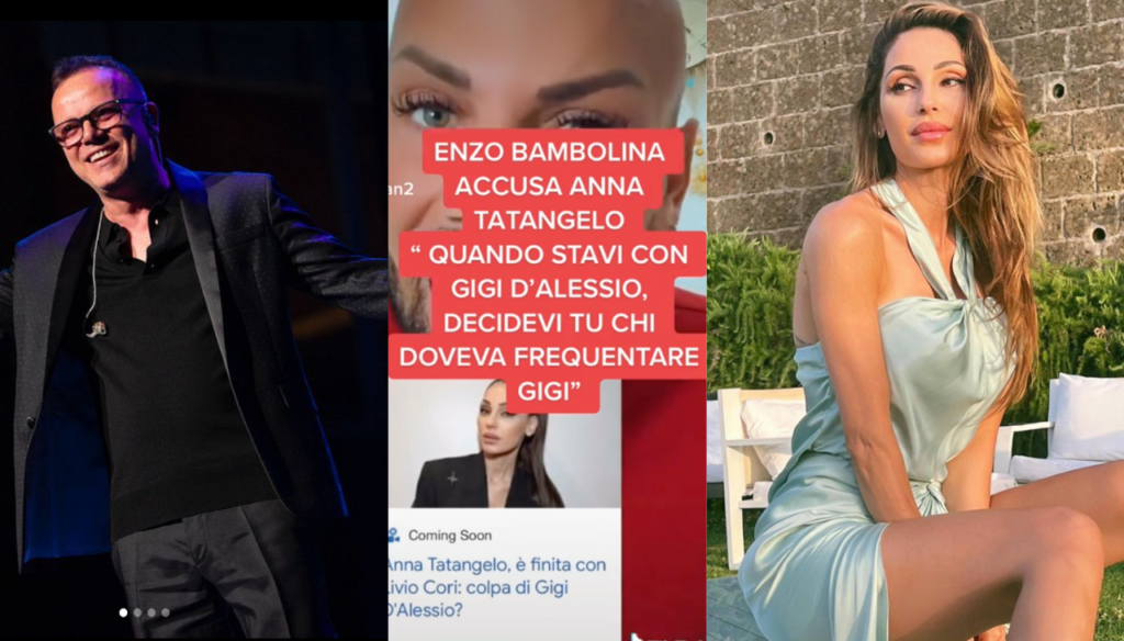 Enzo bambina Anna Tatangelo