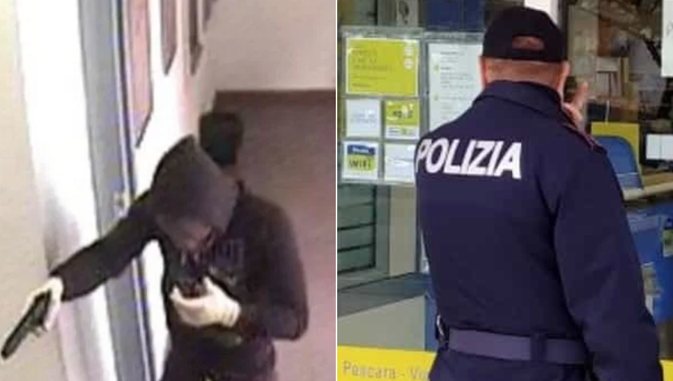 Rapina alle poste a Casalnuovo
