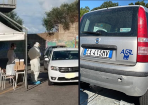 Rubata un'auto dei medici dell'Asl Napoli 2 Nord